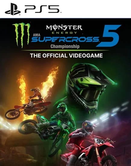 Monster Energy Supercross The Official Videogame 5 PS5
